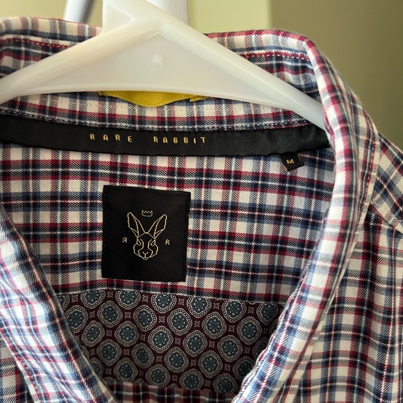 Rare Rabbit Men's Button Up Shirt, 100% Cotton - Picture 3 of 6